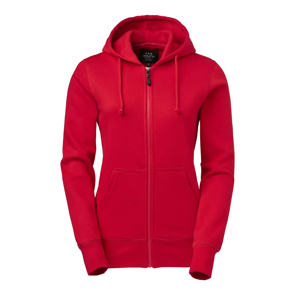 South West 1000229607, Georgia Sweat Jacket, Red, image 1, gallery thumbnail