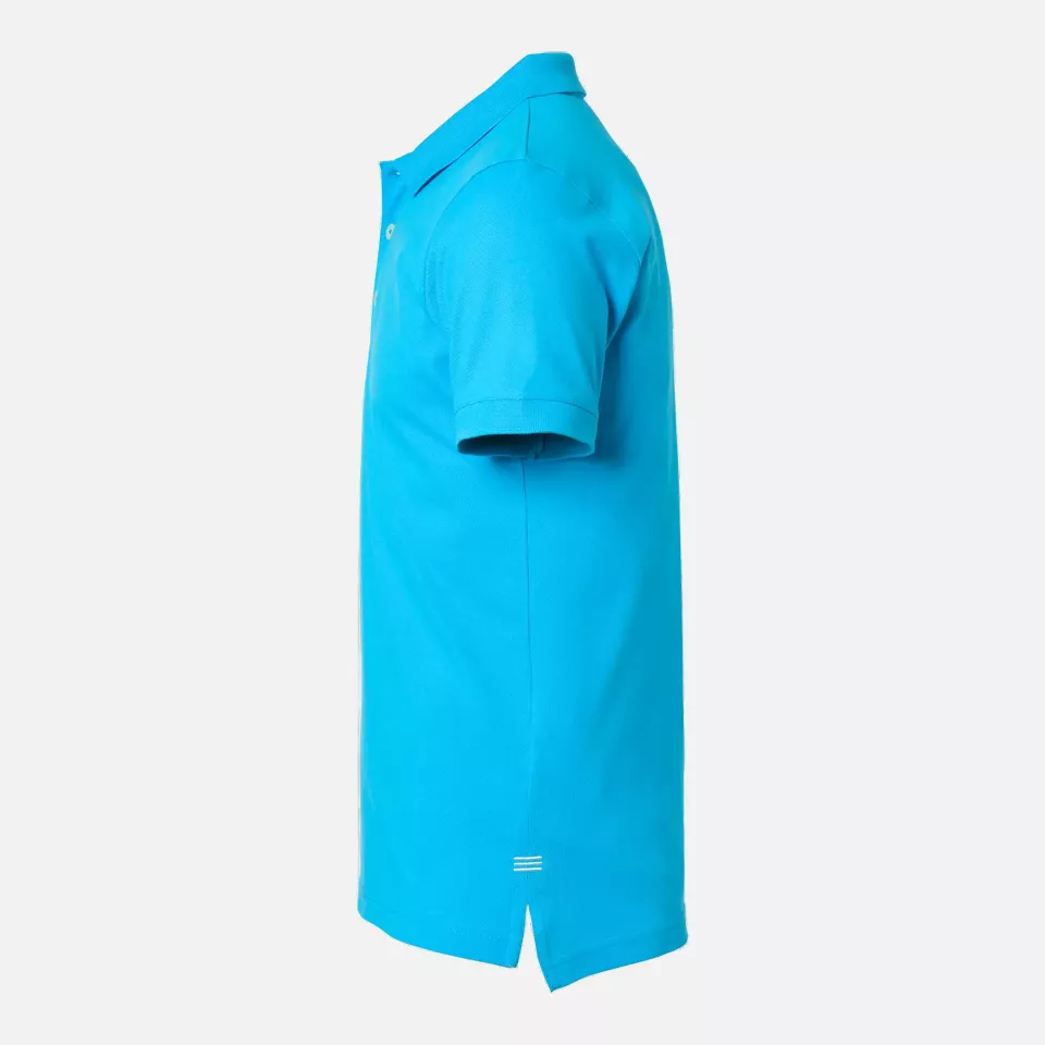 South West 1000207424, Morris Polo Shirt, Aqua, image 4, gallery thumbnail