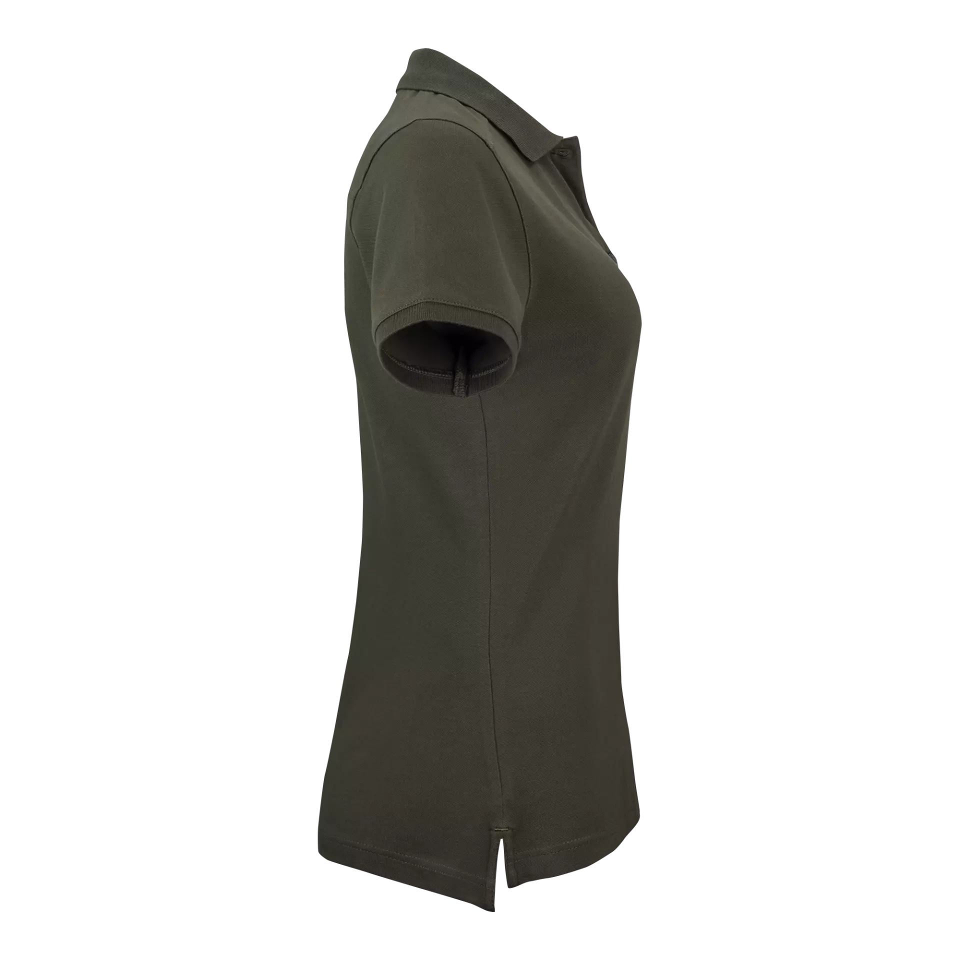 South West 1000212303, Magda Damen Poloshirt, Dunkeloliv, image 3