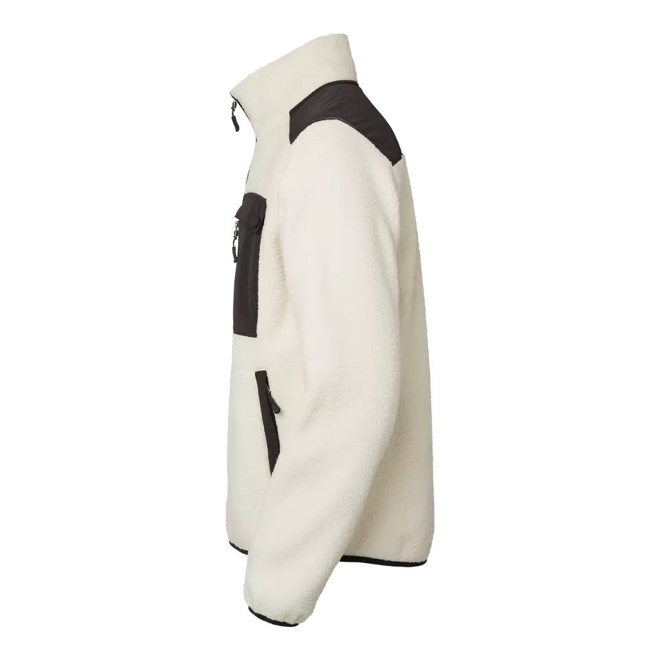 South West 1000332102, Paul Fleece Jacket, Off-White, image 4, gallery thumbnail