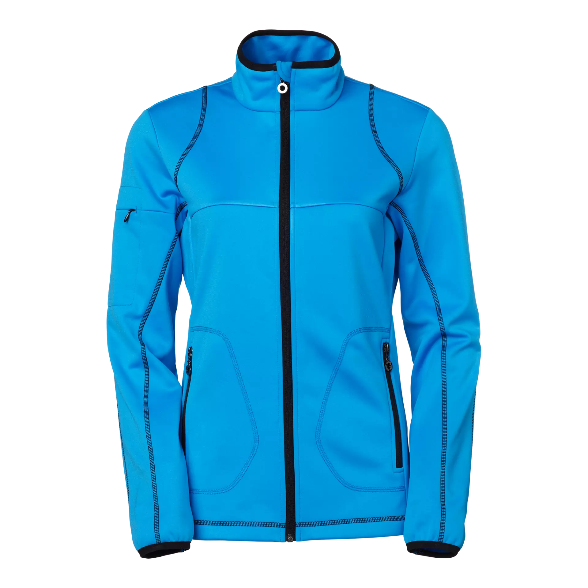 South West 1000337415, Somers Women's Fleece Jacket, Bright Blue, image 1