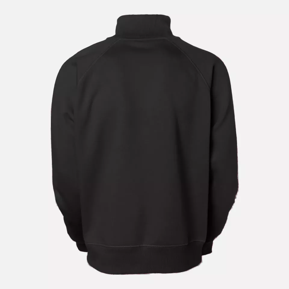 South West 1000227001, Denver Work Sweatshirt Full-Zip, Black, image 2, gallery thumbnail