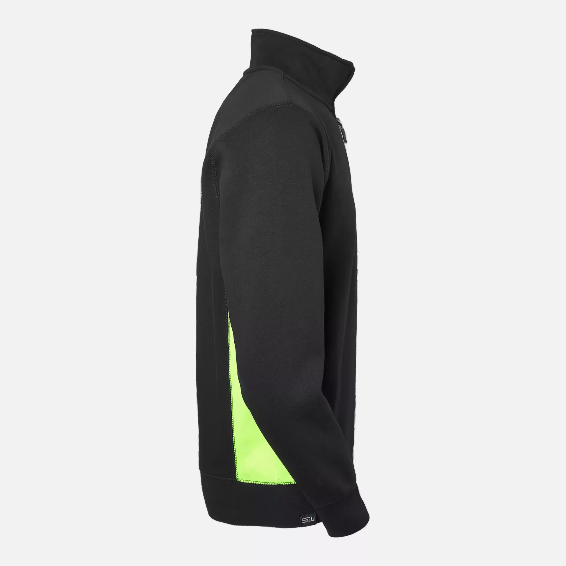 South West 1000230912, Webber Sweat Jacket, Black/Yellow, image 3