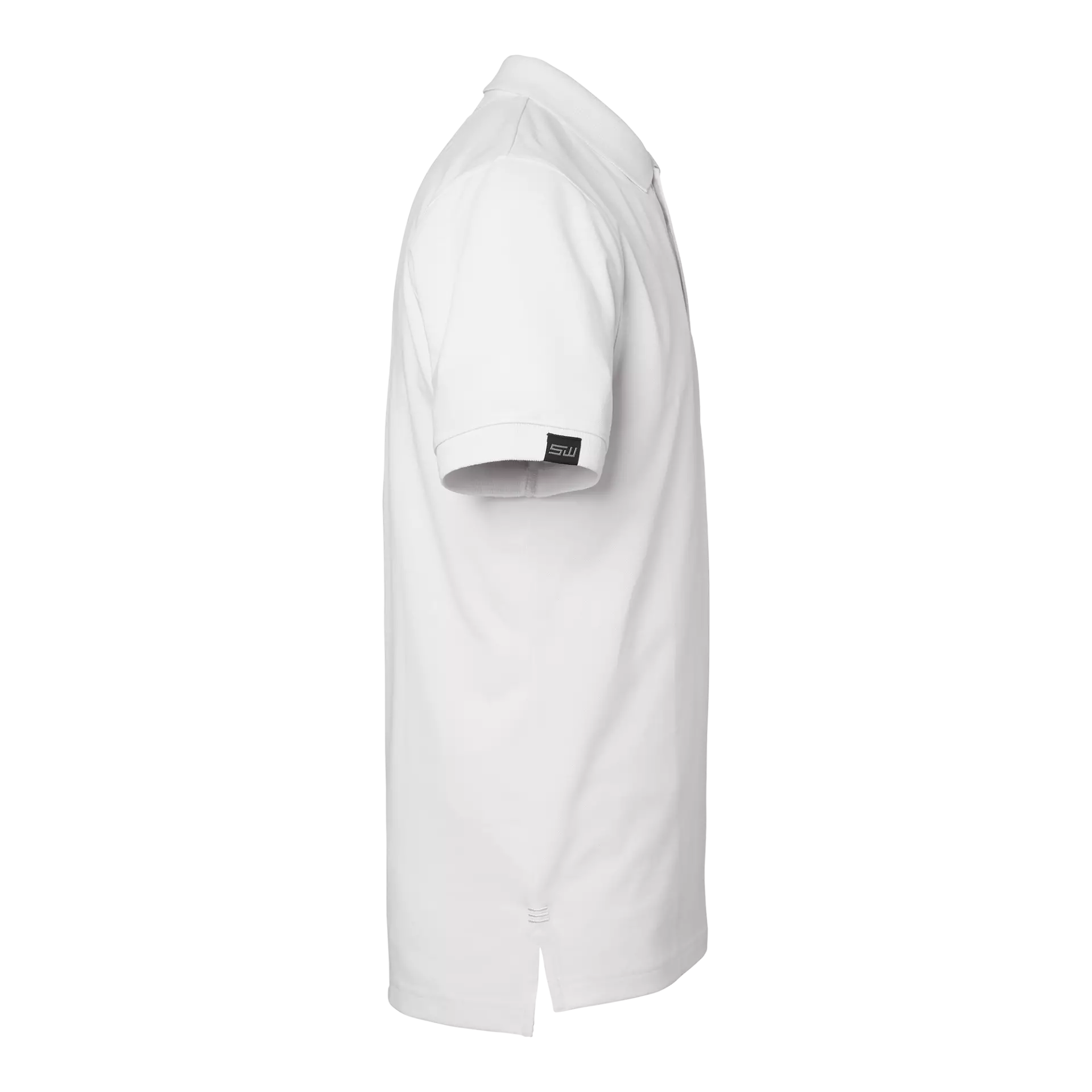 South West 1000215101, Weston Men's Polo Shirt, White, image 3