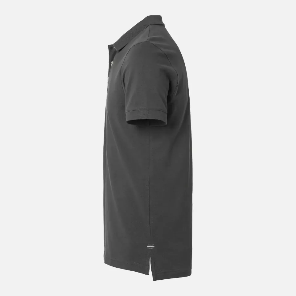South West 1000207025, Morris Polo Shirt, Graphite, image 4, gallery thumbnail