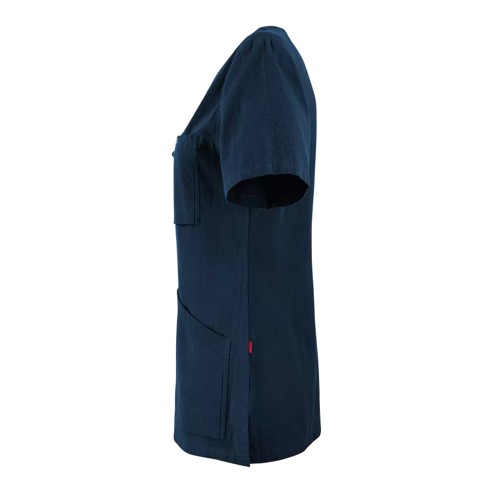 South West 1000426403, Carin Arbeitsbluse Kurzarm, Marine, image 4, gallery thumbnail