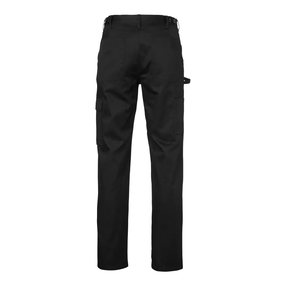 South West 1001777001, Enzo Chefs Trousers, Black, image 2, gallery thumbnail