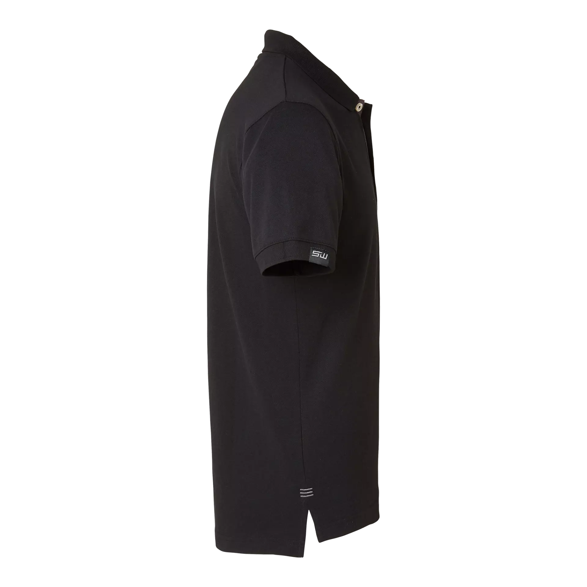 South West 1000213901, Weston Herren Poloshirt, Schwarz/Grau, image 3