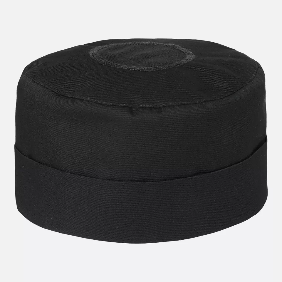 South West 1001773001, Este Chefs Hat Mesh Top, Black, image 1, gallery thumbnail