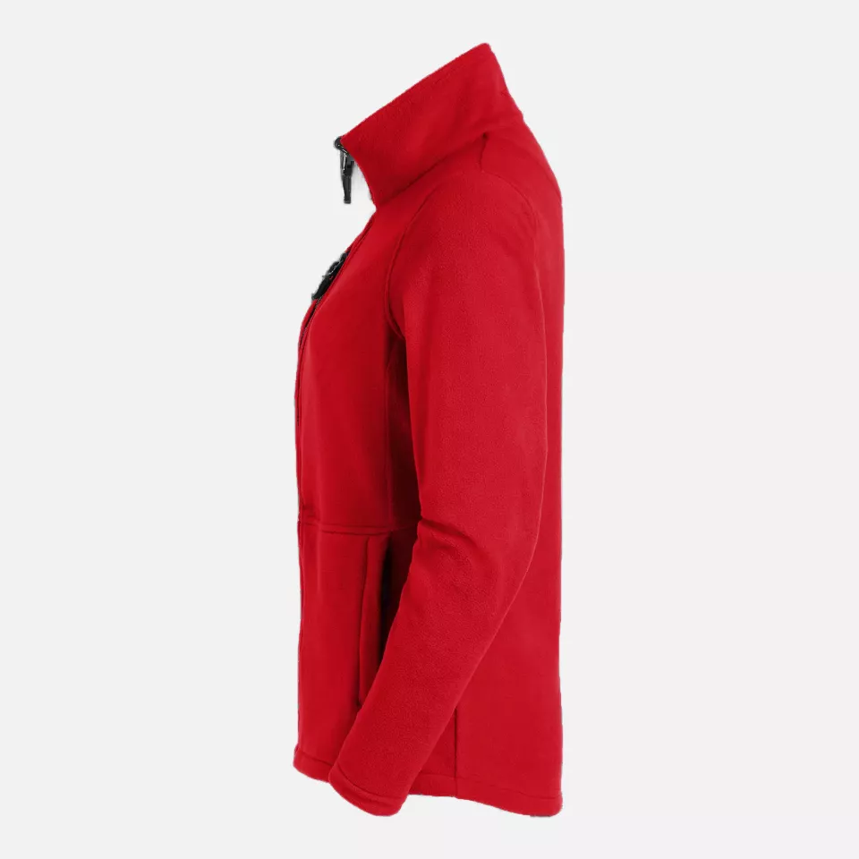South West 1000330607, Alma Women's Fleece Jacket, Red, image 4, gallery thumbnail