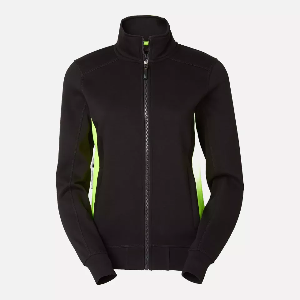 South West 1000234912, Lucy Sweatjacke, Schwarz/Gelb, image 1, gallery thumbnail
