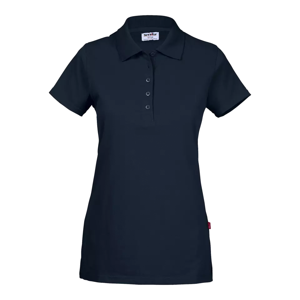 South West 1000708403, Daga Women's Polo Shirt, Navy, image 1, gallery thumbnail