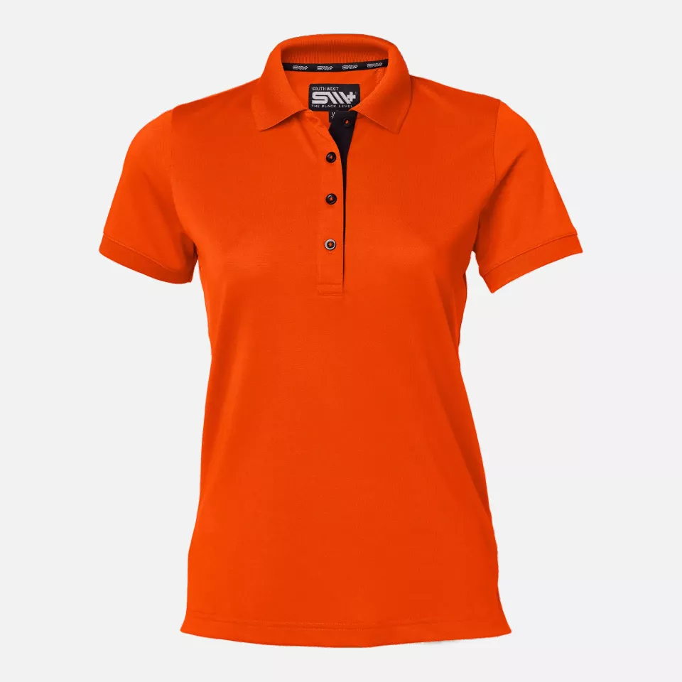 South West 1000325802, Sandy Polo Shirt, Spicy Orange, image 1, gallery thumbnail