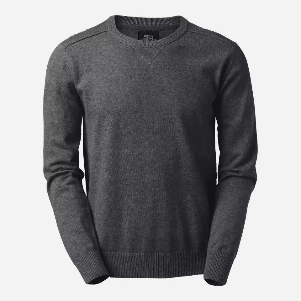 South West 1000339021, Fitzroy Round Neck Pullover, Dark Grey, image 1, gallery thumbnail