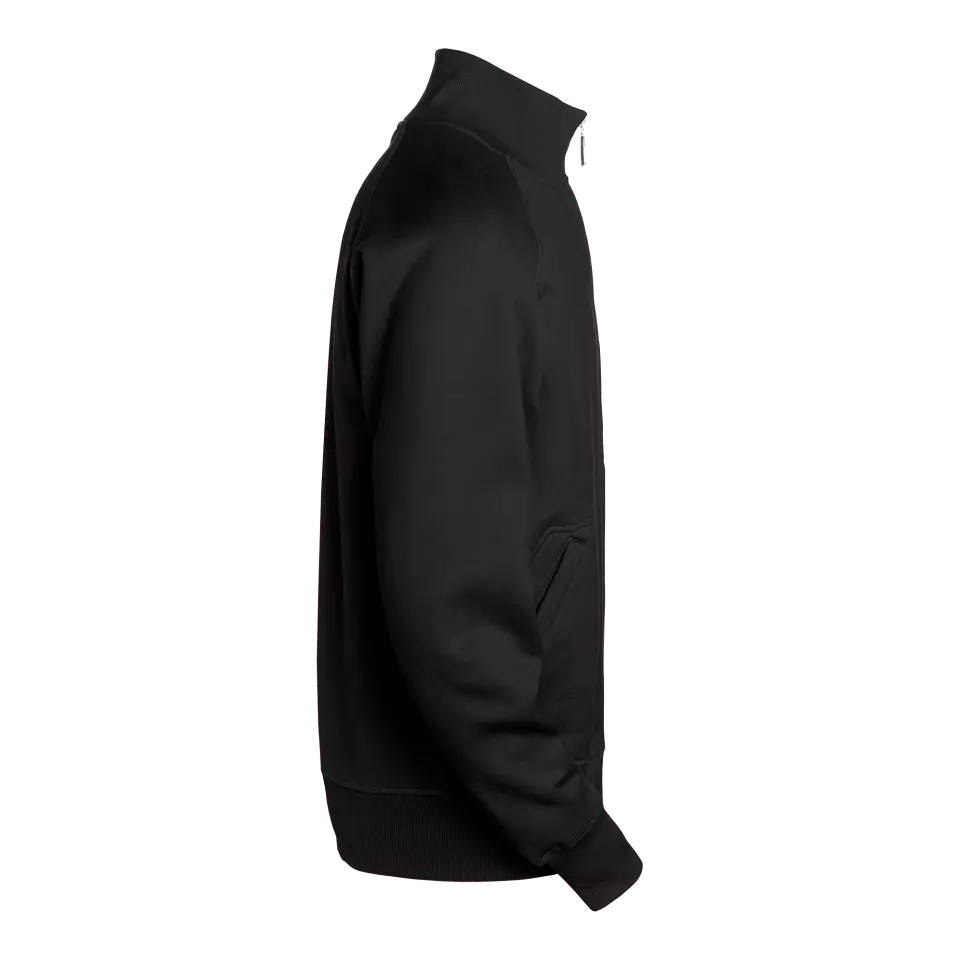 South West 1000227001, Denver Work Sweatshirt Full-Zip, Black, image 3, gallery thumbnail