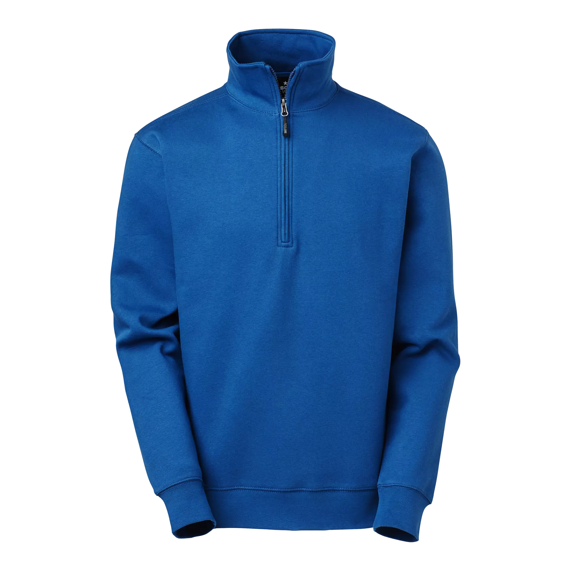 South West 1000223406, Stewart Quarter-Zip Sweatshirt, Royal Blue