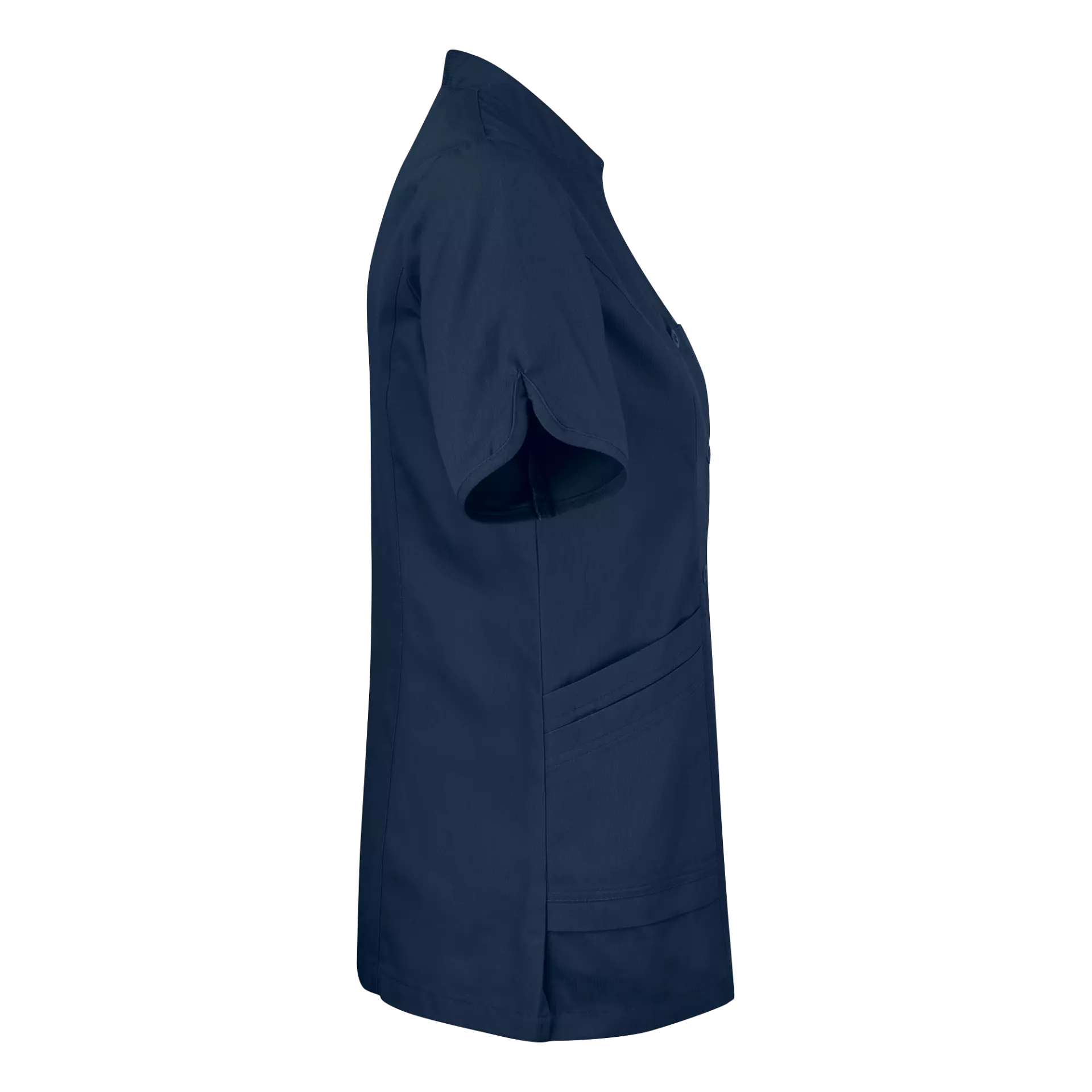 South West 1000413427, Aila Work Blouse Short Sleeve, Ocean Blue, image 3