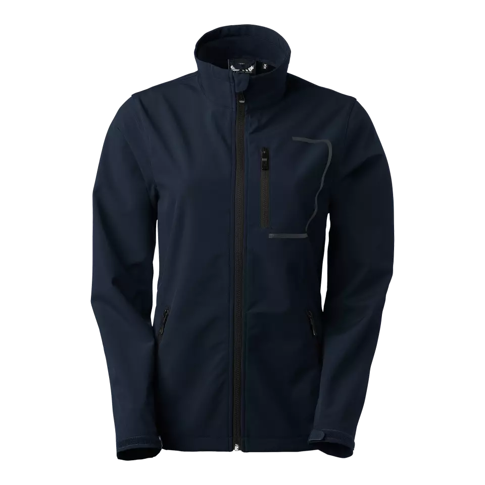 South West 1000354403, Victoria Women's Softshell Jacket, Navy, image 1, gallery thumbnail