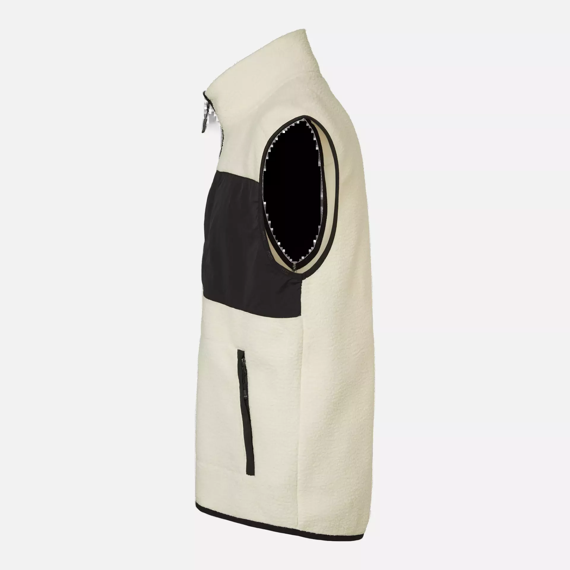 South West 1000334102, Seth Fleece Vest, Off White, image 4