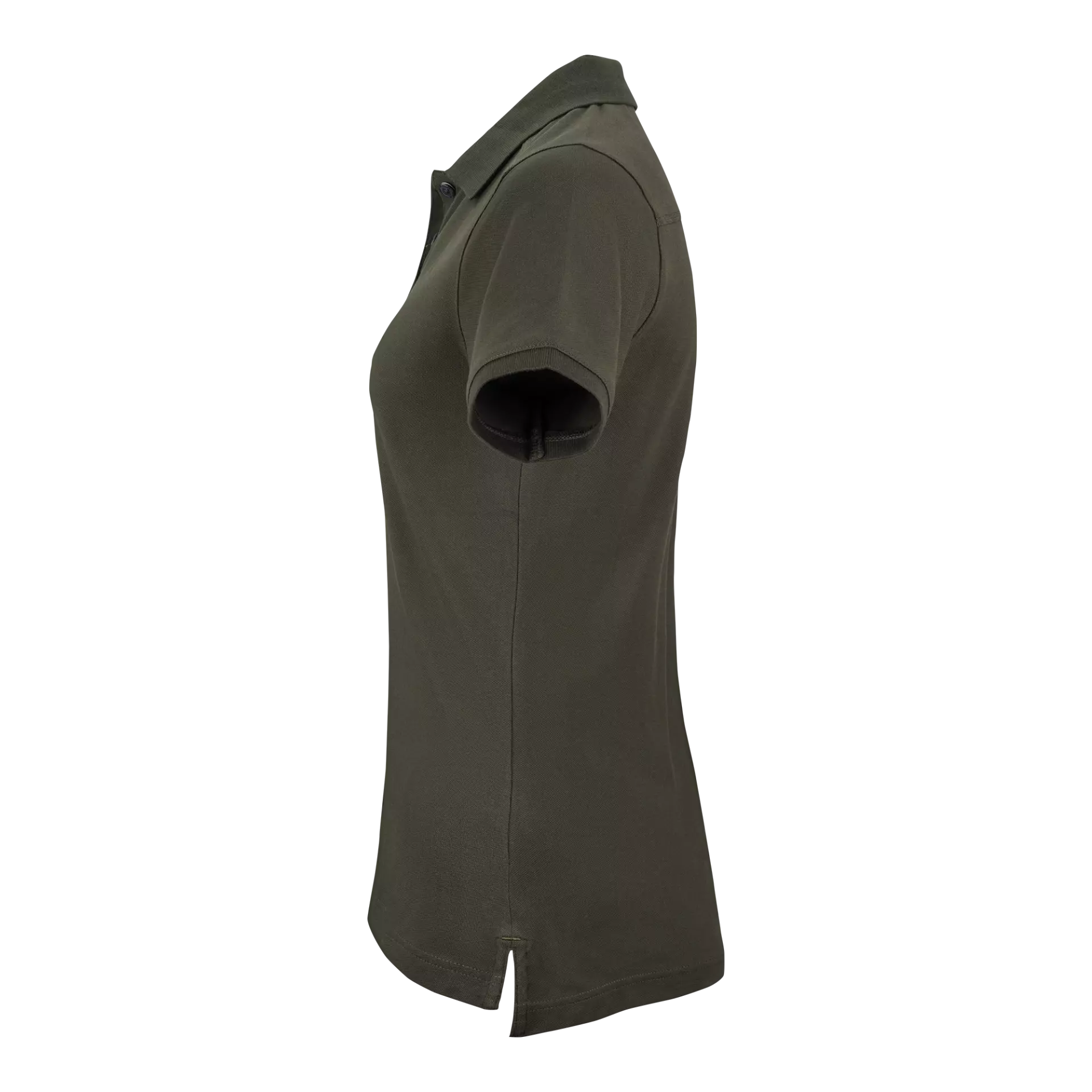 South West 1000212303, Magda Damen Poloshirt, Dunkeloliv, image 4