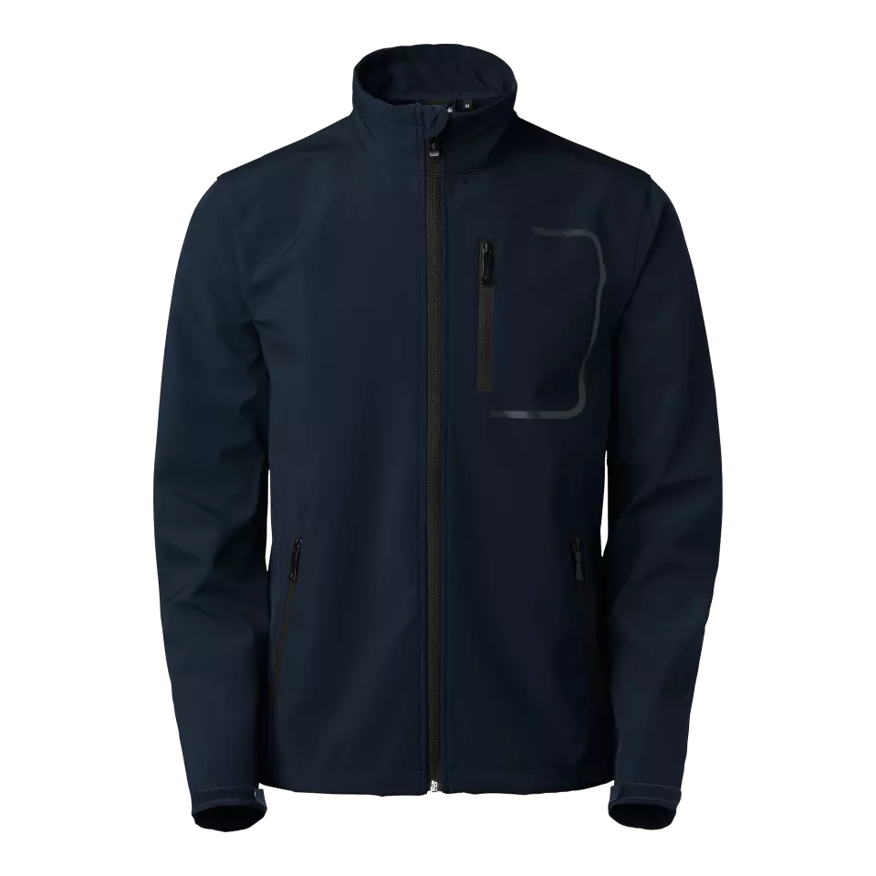 South West 1000353403, Atlantic Softshell Jacket, Navy, image 1, gallery thumbnail