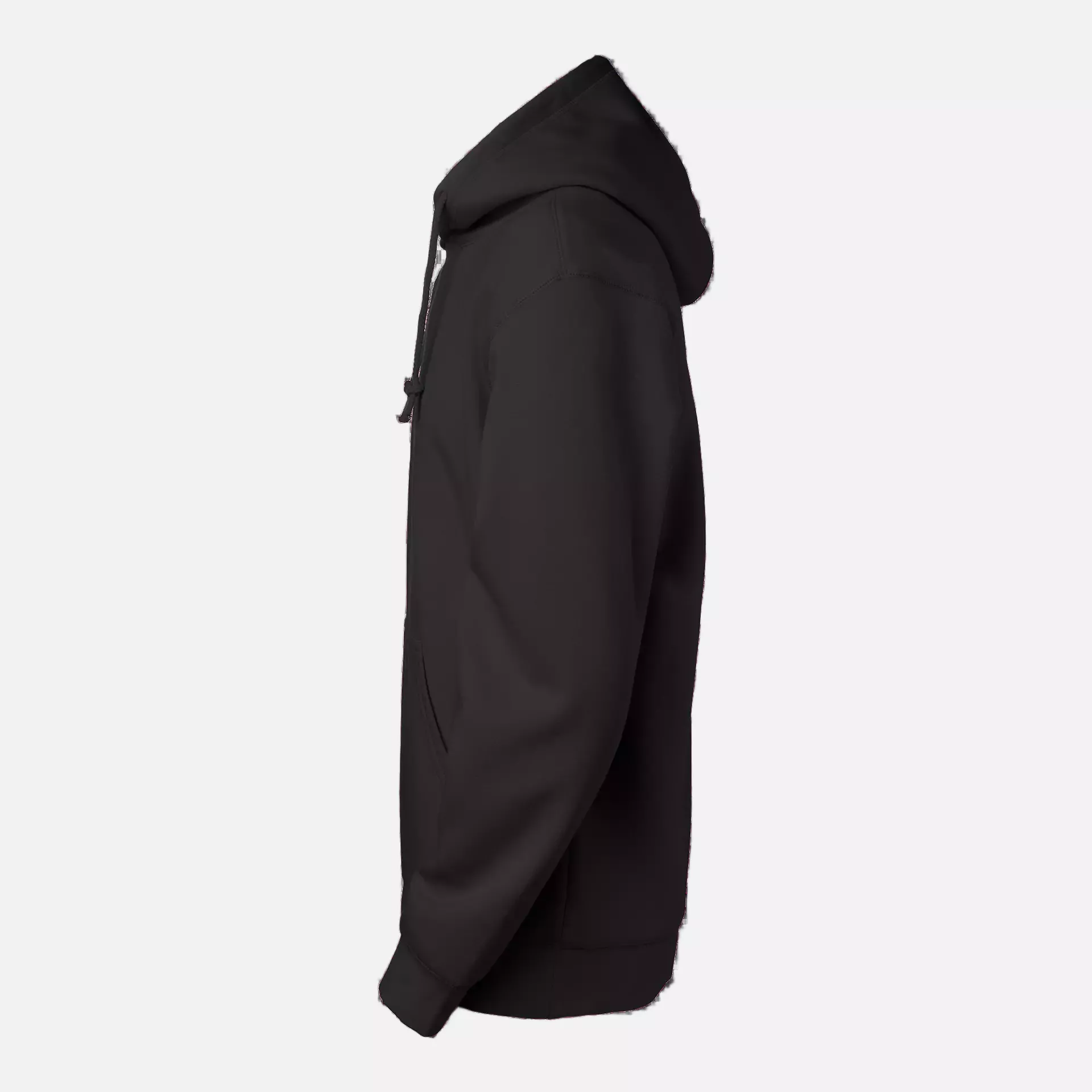 South West 1000219001, Taber Hooded Sweatshirt, Black, image 4