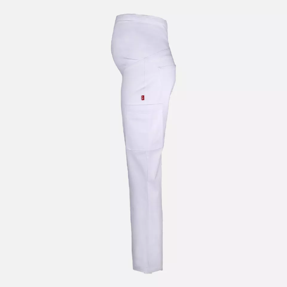 South West 1000432101, Nea Maternity Trousers, White, image 4, gallery thumbnail