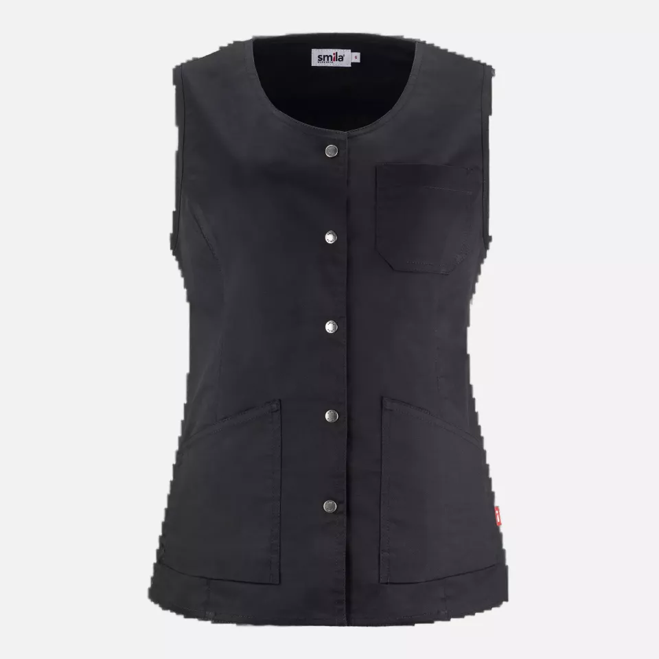 South West 1000437001, Bea Women's Work Vest, Black, image 1, gallery thumbnail