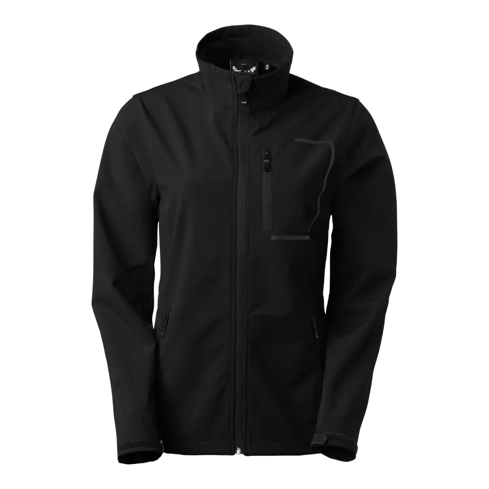 South West 1000354001, Victoria Women's Softshell Jacket, Black, image 1, gallery thumbnail