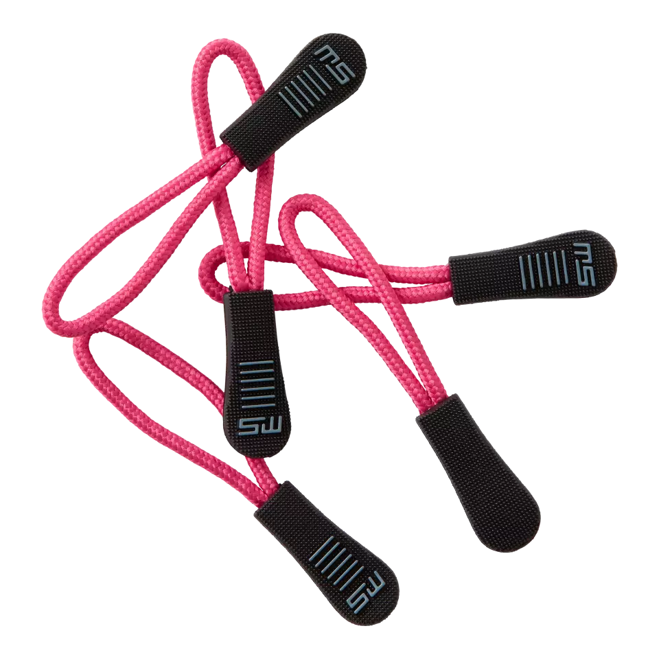 South West 1000954658, Zip Puller 5-Pack, Cerise, image 1, gallery thumbnail