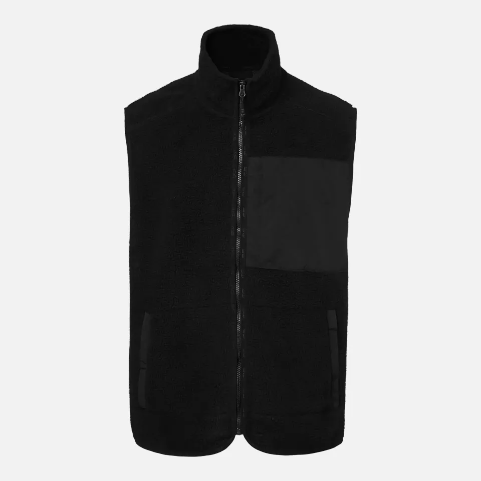 South West 1000334001, Seth Fleece Vest, Black, image 1, gallery thumbnail