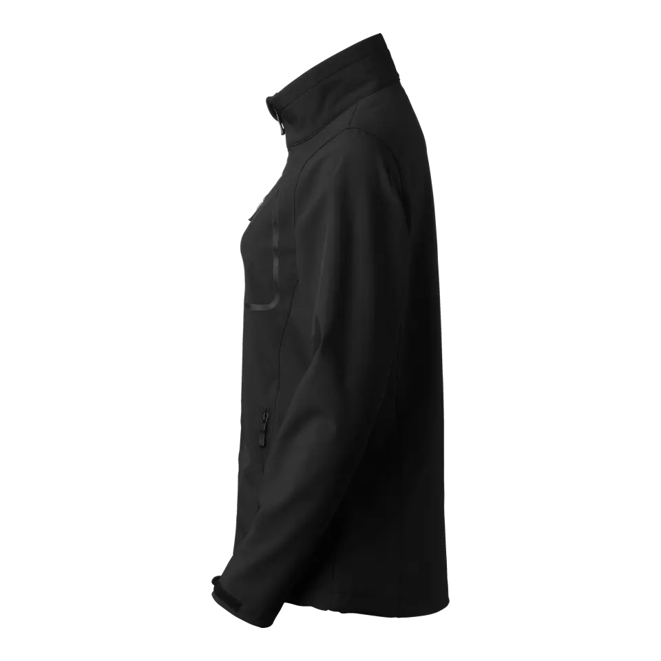 South West 1000354001, Victoria Women's Softshell Jacket, Black, image 4, gallery thumbnail