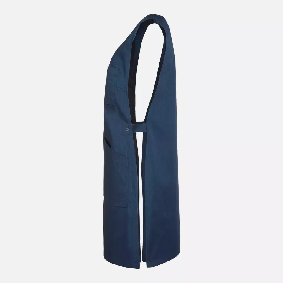 South West 1001069421, Mika Work Tabard, Blue Melange, image 4, gallery thumbnail