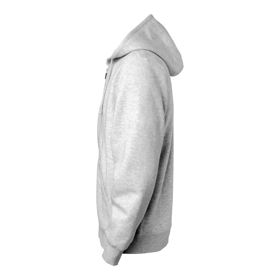 South West 1000221041, Parry Kapuzen-Sweatjacke, Grau Meliert, image 4, gallery thumbnail