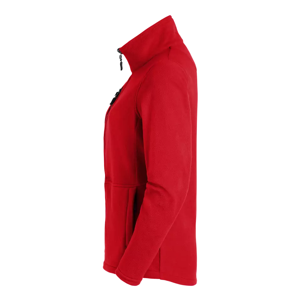 South West 1000330607, Alma Women's Fleece Jacket, Red, image 4, gallery thumbnail