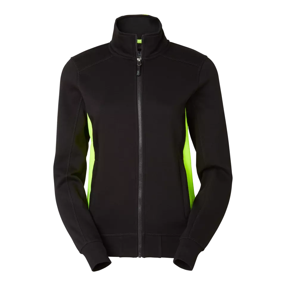 South West 1000234912, Lucy Sweatjacke, Schwarz/Gelb