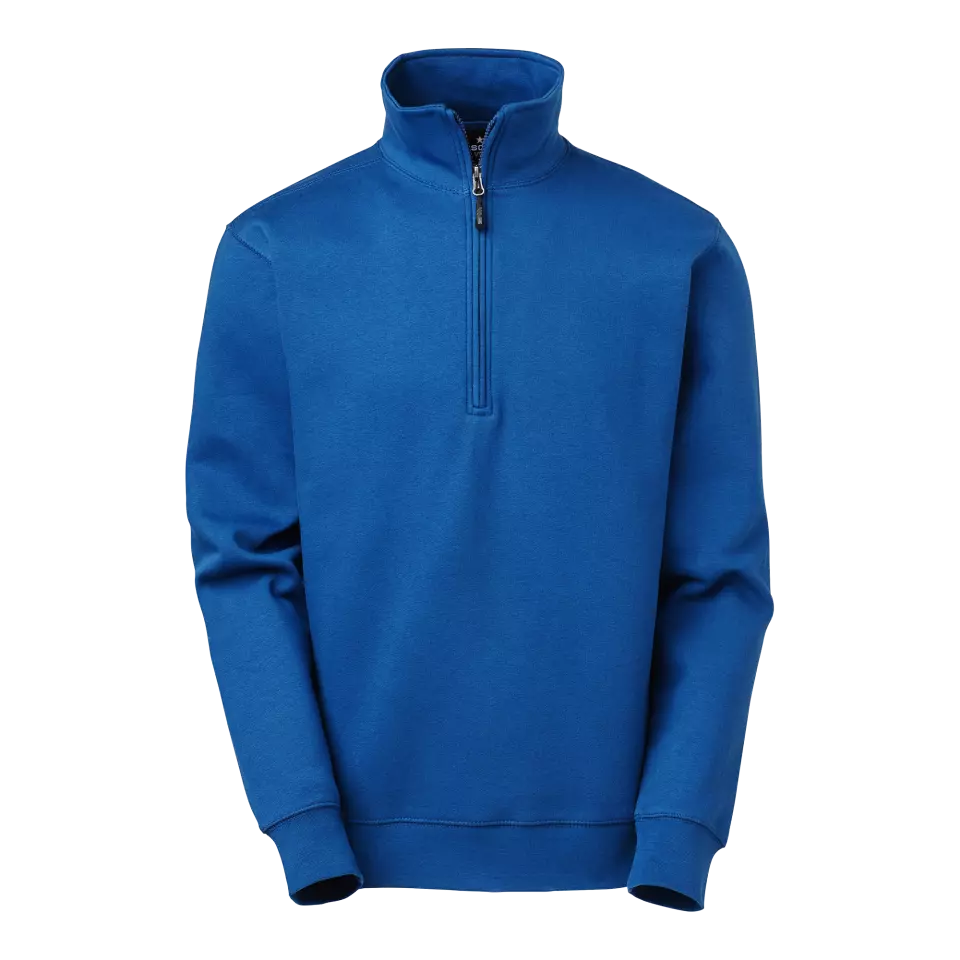 South West 1000223406, Stewart Quarter-Zip Sweatshirt, Royal Blue