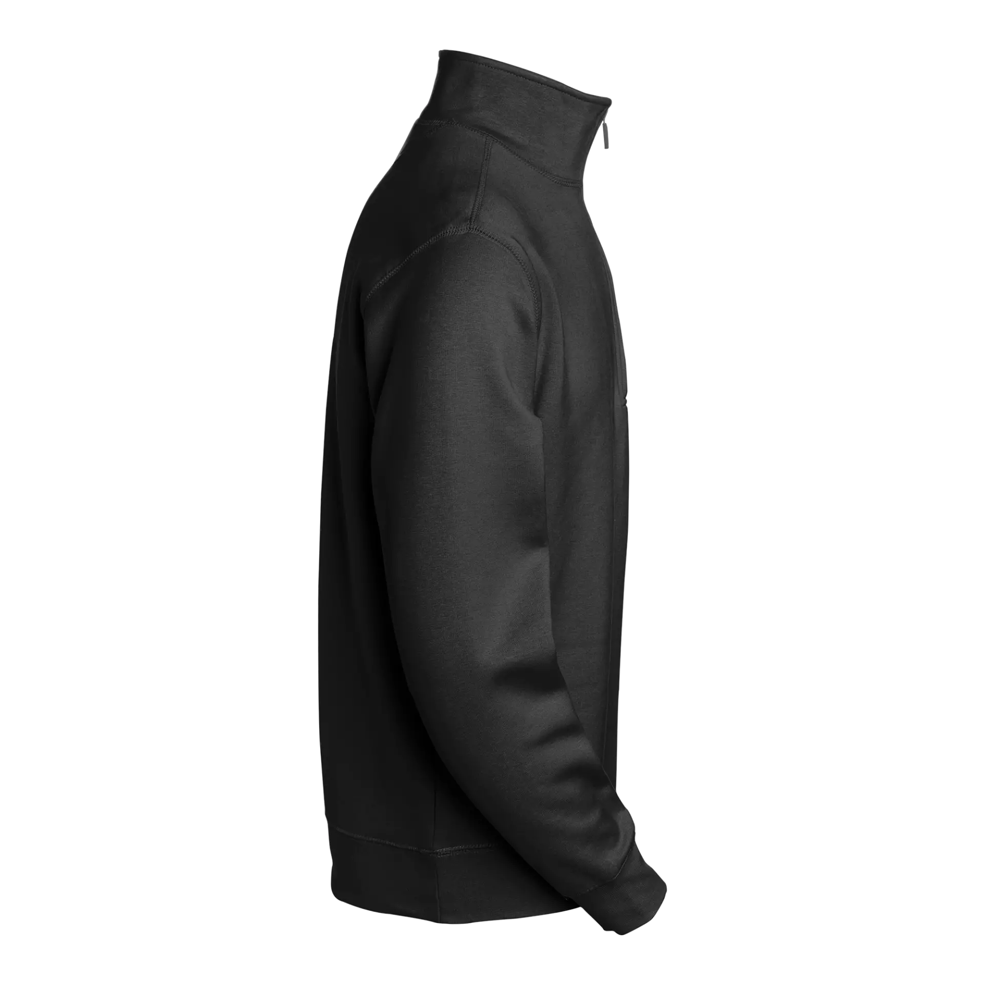 South West 1000223001, Stewart Half-Zip Sweatshirt, Black, image 3