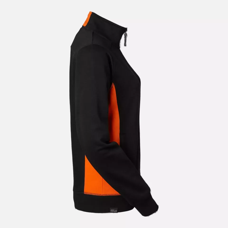 South West 1000234916, Lucy Sweatjacke, Schwarz/Orange, image 3, gallery thumbnail