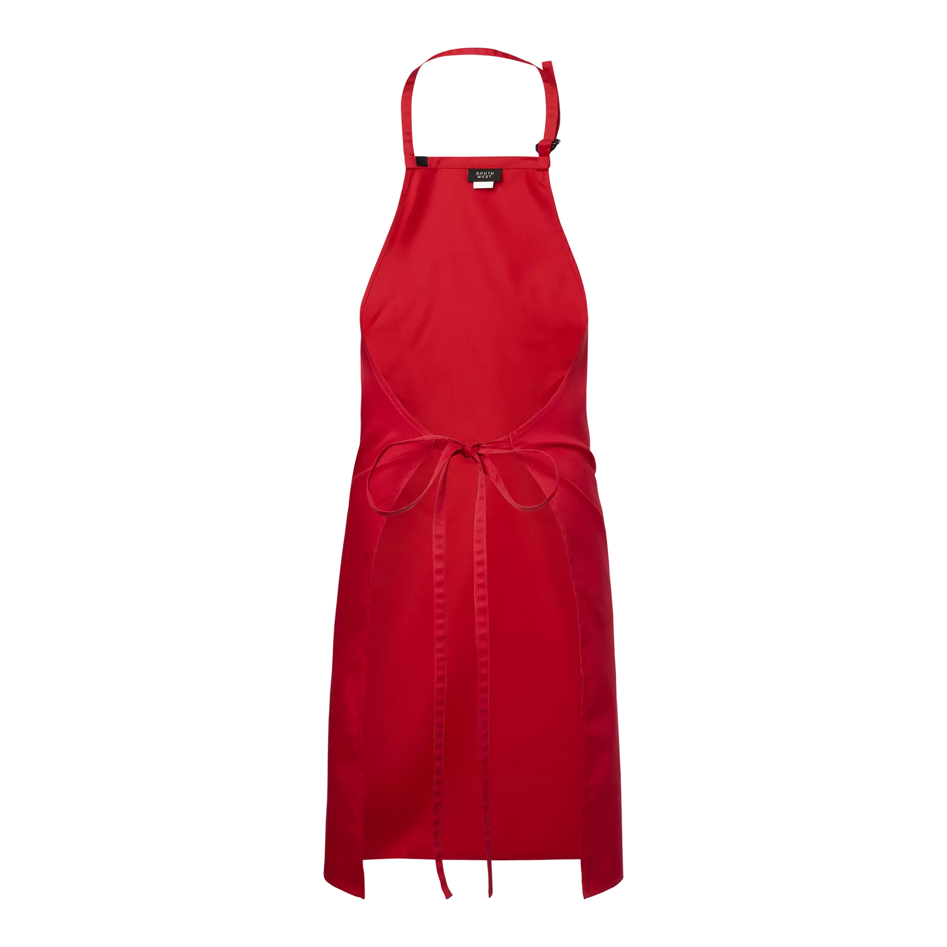South West 1001770607, Eda Bib Apron, Red, image 2