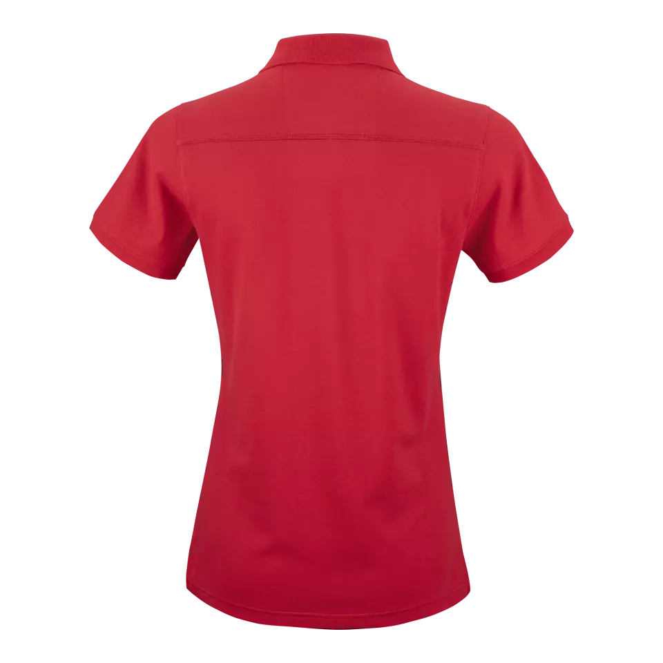 South West 1000212607, Magda Women's Polo Shirt, Red, image 2, gallery thumbnail