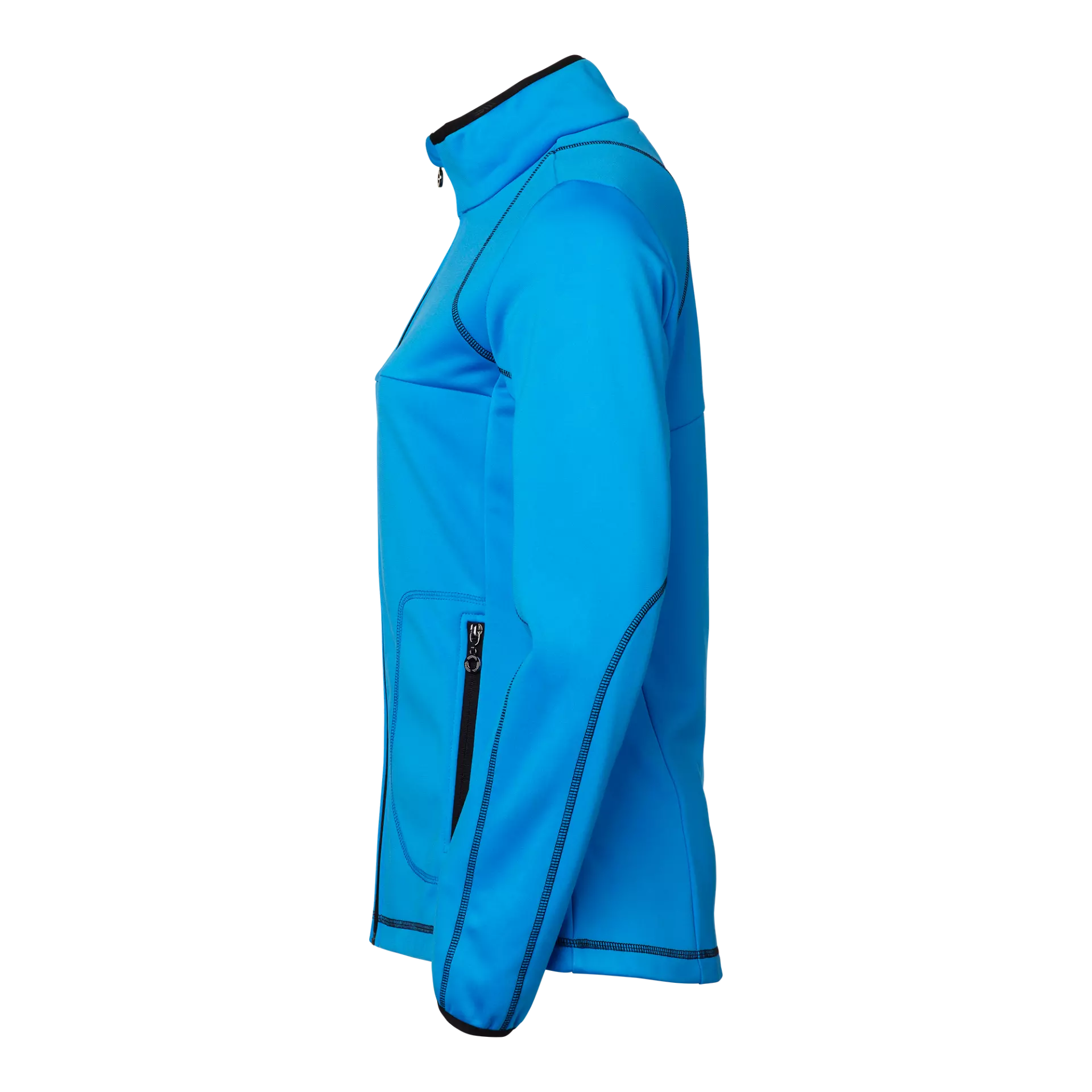 South West 1000337415, Somers Women's Fleece Jacket, Bright Blue, image 4