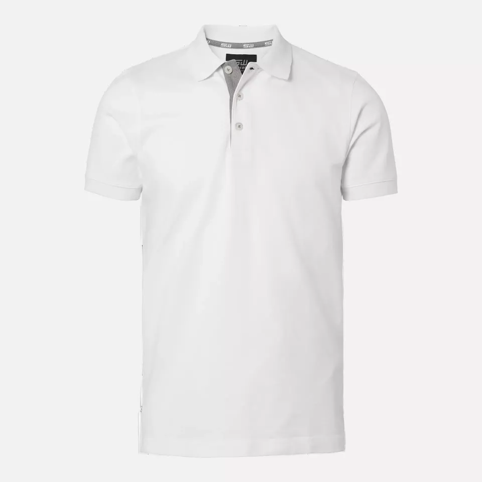 South West 1000207101, Morris Polo Shirt, White, image 1, gallery thumbnail