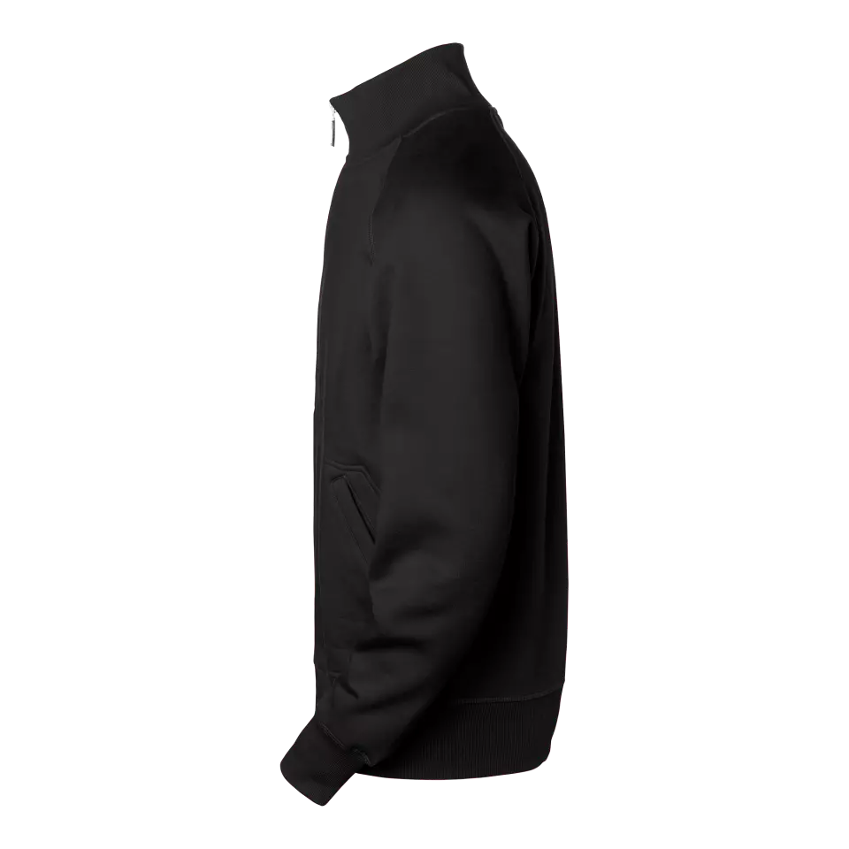 South West 1000227001, Denver Work Sweatshirt Full-Zip, Black, image 4, gallery thumbnail