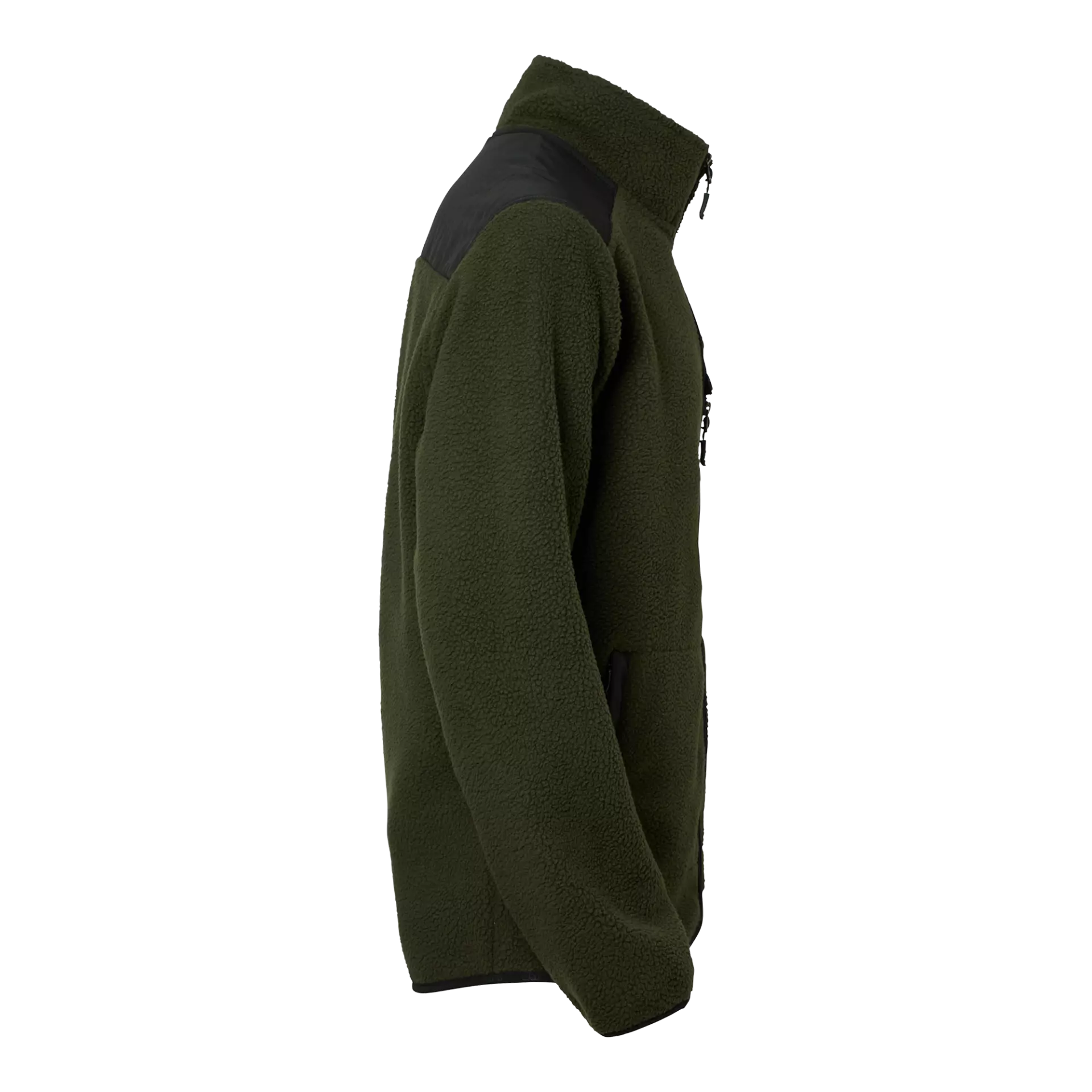 South West 1000332303, Paul Fleece Jacket, Dark Olive, image 3