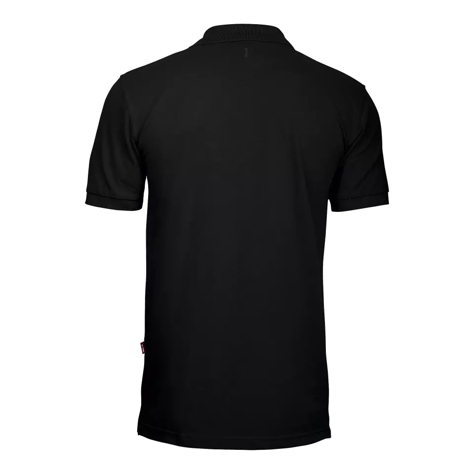South West 1000707001, Dan Polo Shirt, Black, image 2, gallery thumbnail