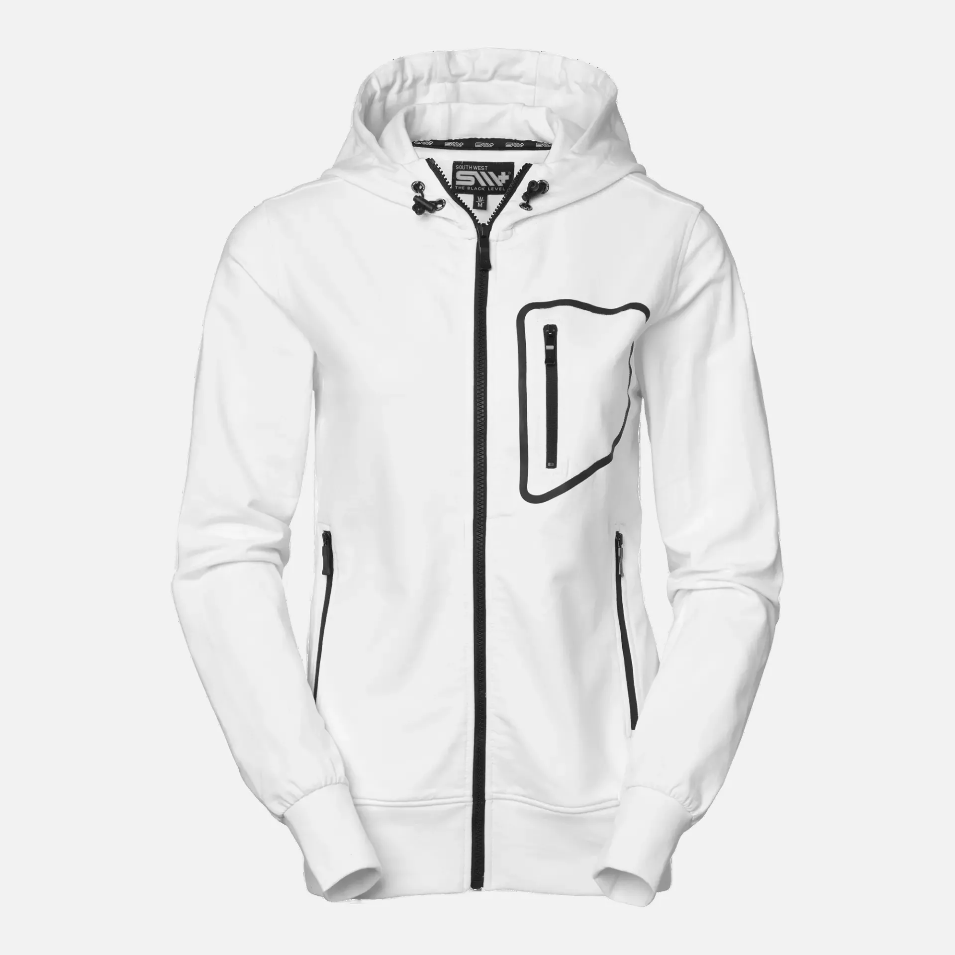 South West 1000238101, Mia Damen Sweatjacke, Weiß, image 1