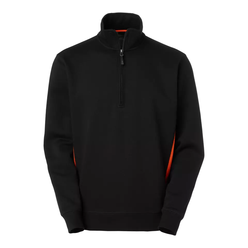 South West 1000230916, Webber Sweat Jacket, Black/Orange