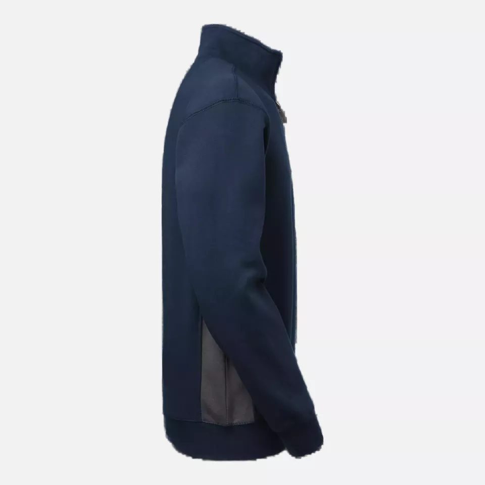 South West 1000230954, Webber Sweat Jacket, Navy/Grey, image 3, gallery thumbnail