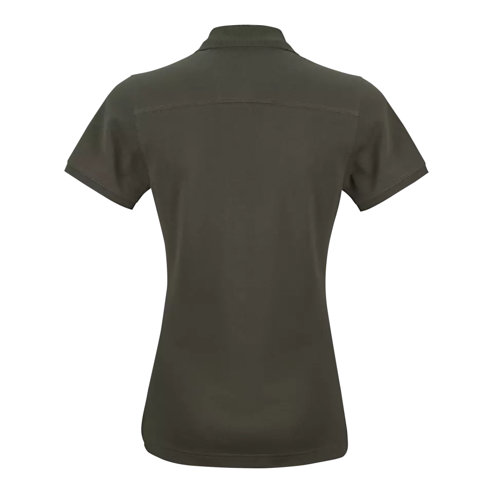 South West 1000212303, Magda Damen Poloshirt, Dunkeloliv, image 2, gallery thumbnail